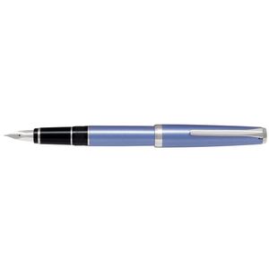 Stilou Falcon Rhodium Pilot varf mediu corp albastru