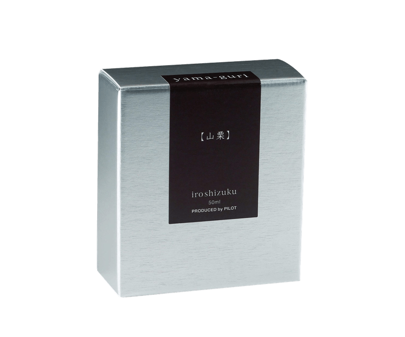 Cerneala-Pilot-Iroshizuku-Castan-salbatic-50-ml-negru