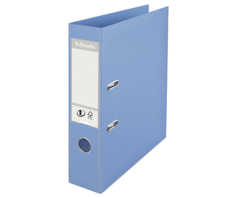 Biblioraft-Esselte-No-1-Power-PP-PP-partial-reciclat-certificare-FSC-A4-75-mm-bleu-0