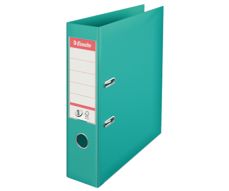 Biblioraft-Esselte-No.1-Power-PP-A4-7.5-cm-turcoaz