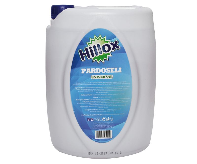 Detergent universal pentru pardoseli Hillox, 5 l