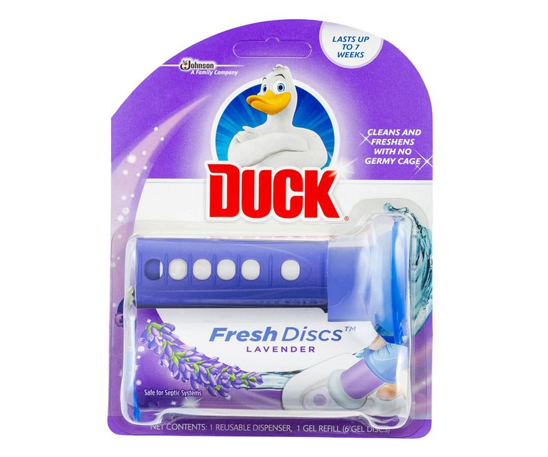 Odorizant vas toaleta Fresh Disc Duck Anitra Lavanda, 36 ml