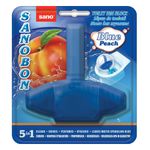 Odorizant vas toaleta Sano Bon Blue Peach 5 in 1, 55 g