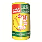 Lavete universale Sano Sushi, galbena, 40 bucati/set