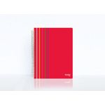Caiet Notte Arc, A4, coperta PP, cu spira, 100 file, matematica