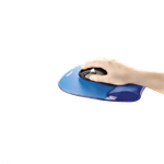 Mouse-pad-Fellowes-cu-suport-gel-albastru