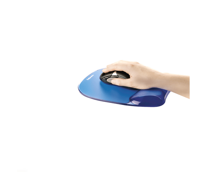 Mouse-pad-Fellowes-cu-suport-gel-albastru