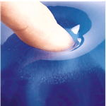 Mouse-pad-Fellowes-cu-suport-gel-albastru