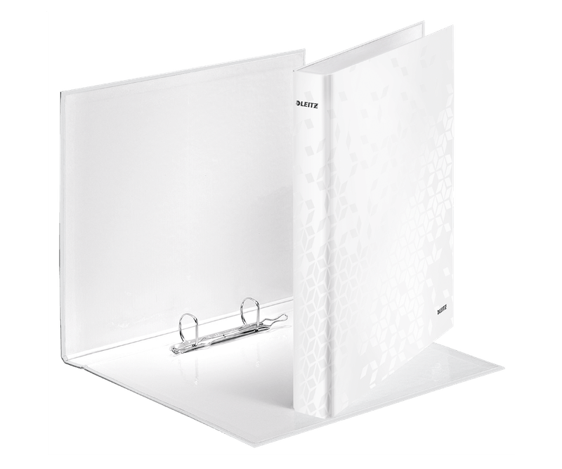 Caiet-mecanic-Leitz-WOW-A4-mecanism-2DR-inel-25-mm-alb-metalizat