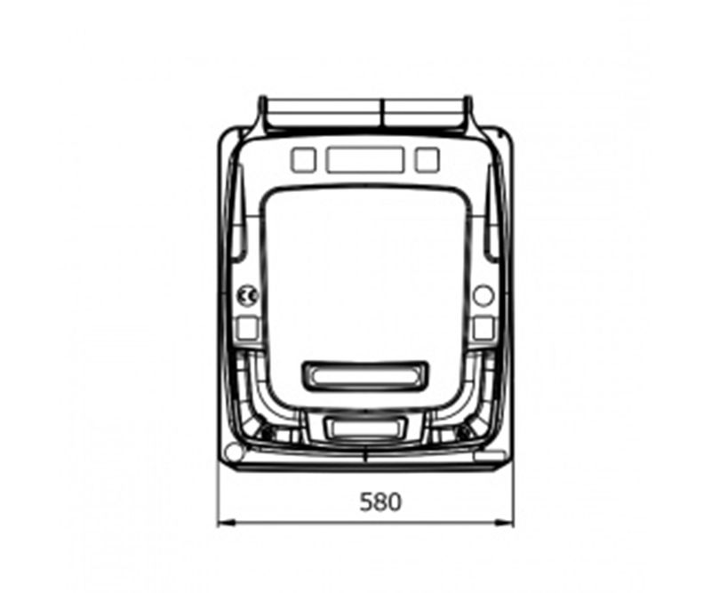 Europubela 240 l, albastra