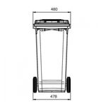 Europubela 120 l, albastra