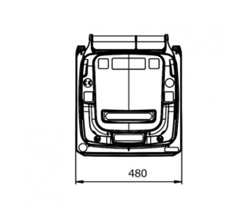 Europubela 120 l, albastra