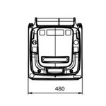 Europubela 120 l, verde