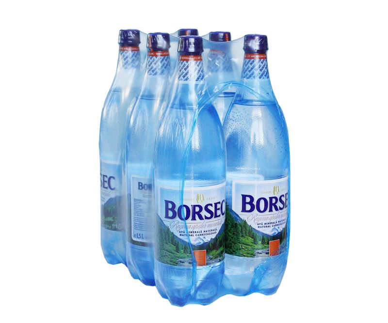 Apa minerala Borsec 1.5l, 6 bucati/bax