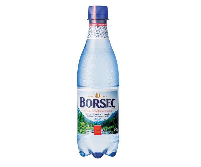 Apa minerala Borsec 0.5l, 12 bucati/bax