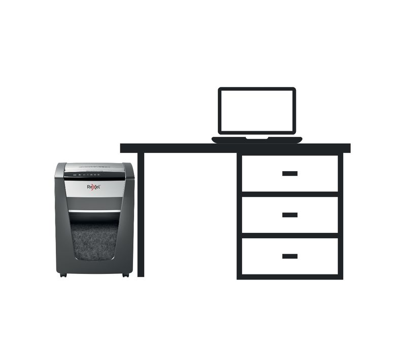 Distrugator documente Rexel Momentum X420