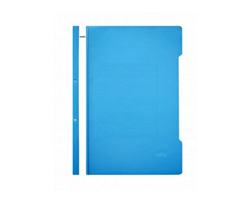 Dosar-A4-cu-sina-si-perforatii-Albastru-50-set-Noki