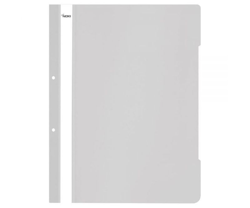 Dosar-A4-cu-sina-si-perforatii-Gri-50-set-Noki
