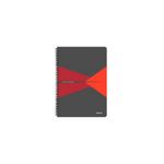 Caiet-de-birou-Leitz-Office-A5-coperta-PP-cu-spira-90-file-matematica-rosu
