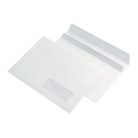 Set 500 plicuri cu clapa LC/5 siliconic alb 162 x 229 mm