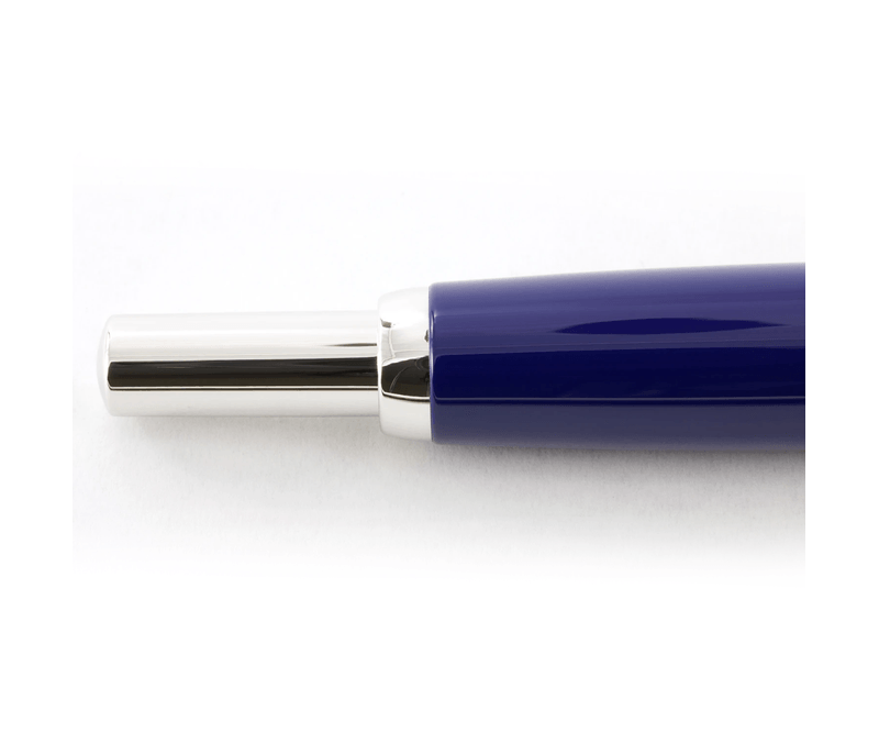 Stilou-Pilot-Capless-Rhodium-varf-mediu-albastru