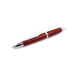 Stilou-Pilot-Capless-Rhodium-varf-mediu-rosu