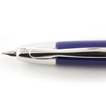 Stilou-Pilot-Capless-Rhodium-varf-fin-albastru