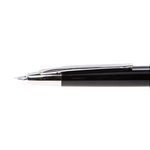Stilou-Pilot-Capless-Decimo-Rhodium-varf-mediu-negru