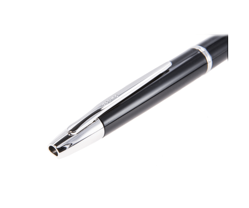 Stilou-Pilot-Capless-Decimo-Rhodium-varf-mediu-negru