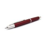 Stilou-Pilot-Capless-Decimo-Rhodium-varf-mediu-rosu