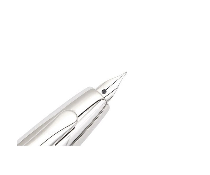 Stilou-Pilot-Capless-Decimo-Rhodium-varf-mediu-rosu