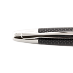 Stilou-Pilot-Capless-Rhodium-Graphite-varf-mediu-negru-graphite
