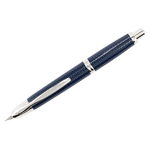 Stilou-Pilot-Capless-Rhodium-Graphite-varf-mediu-albastru-graphite