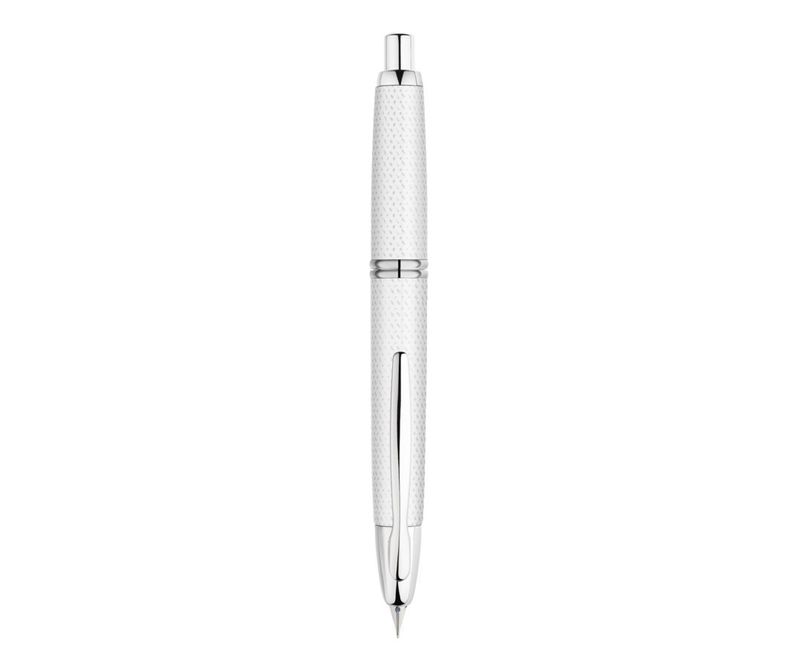 Stilou-Capless-Rhodium-Graphite-Alb-Vf.Mediu-Aur-Alb