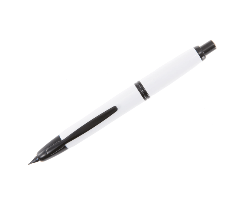 Stilou-Pilot-Capless-Ultra-Matt-varf-mediu-alb