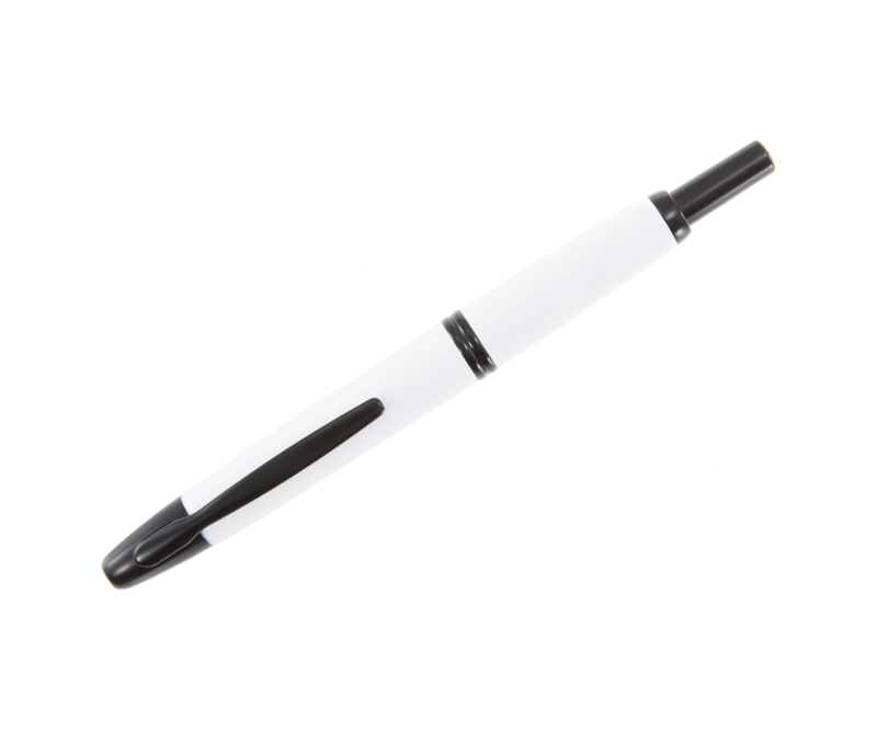Stilou-Pilot-Capless-Ultra-Matt-varf-mediu-alb