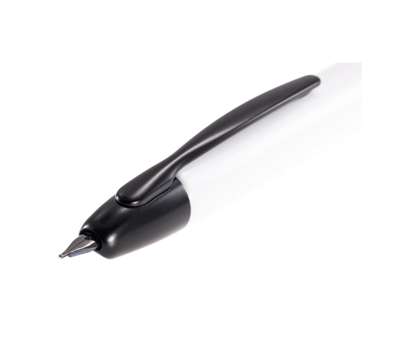Stilou-Pilot-Capless-Ultra-Matt-varf-mediu-alb