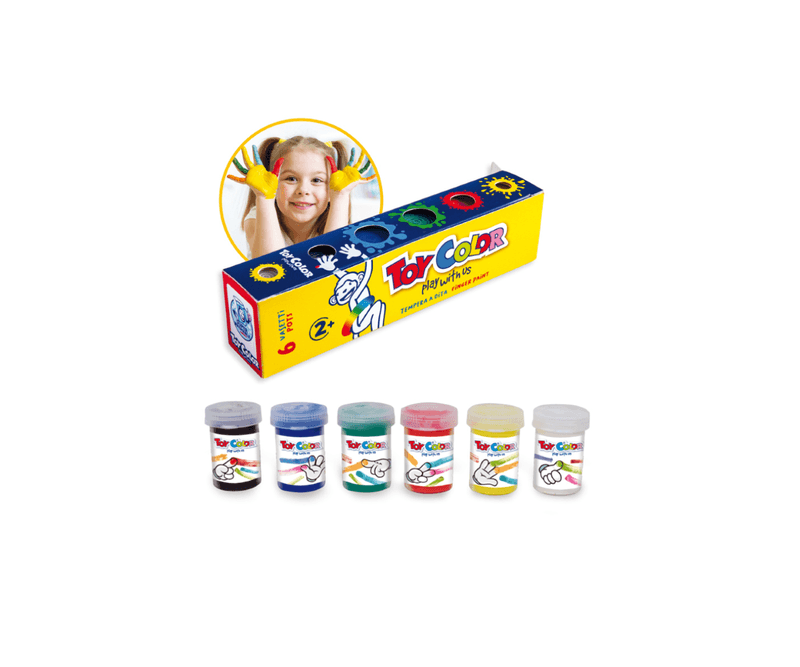 Tempera-pentru-degete-Toy-Color-25-ml-6-culori