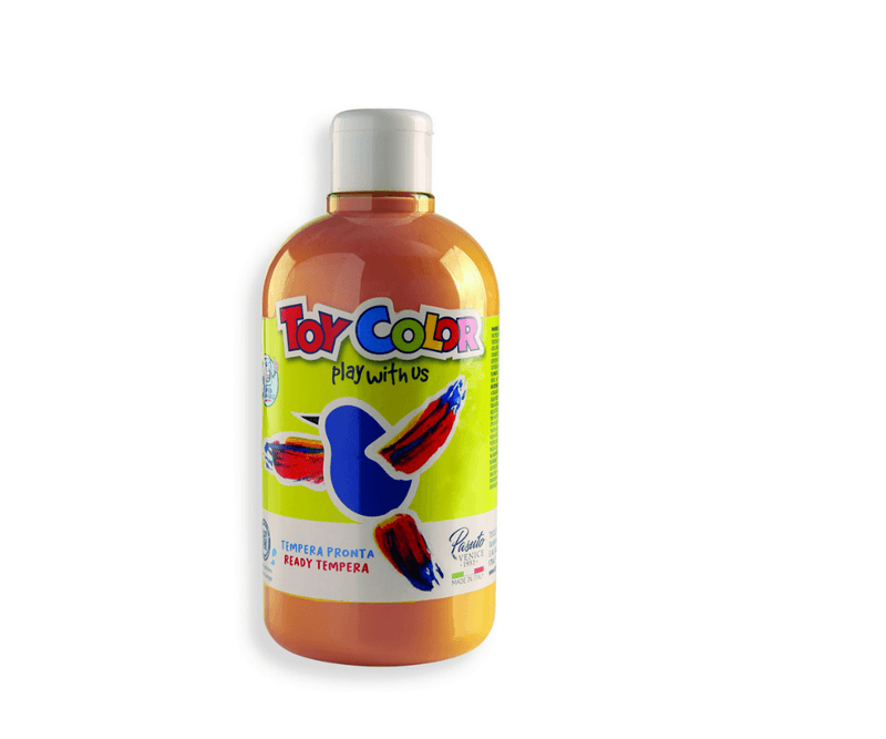 Tempera-superlavabila-Toy-Color-500-ml-galben-ocru