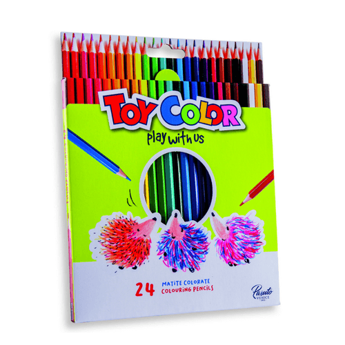 Creioane colorate Toy Color 24 culori