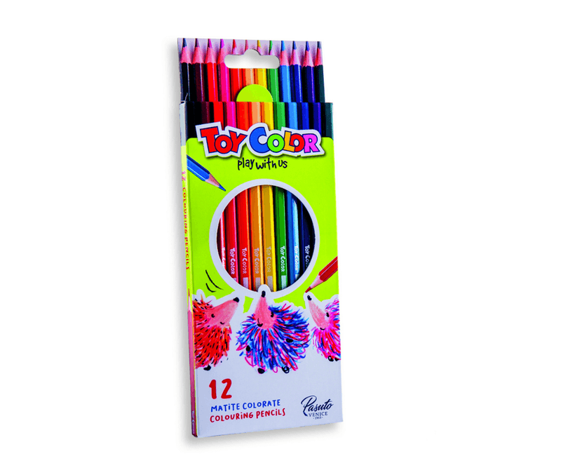 Creioane-colorate-Toy-Color-12-culori