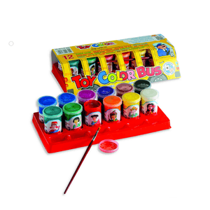 Tempera la tub Toy Color Autobuzul Culorilor 25 ml 12 culori