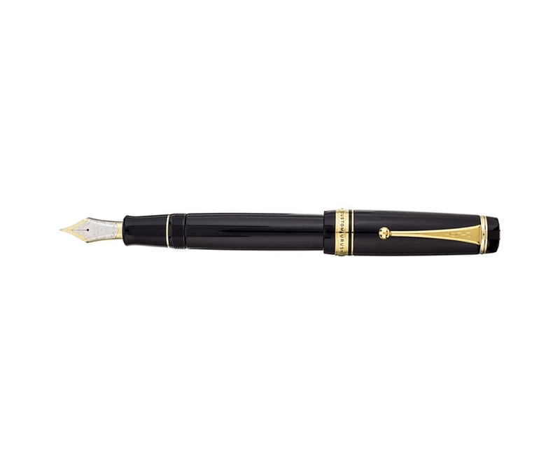 Stilou-Pilot-Custom-Urushi-varf-mediu-negru