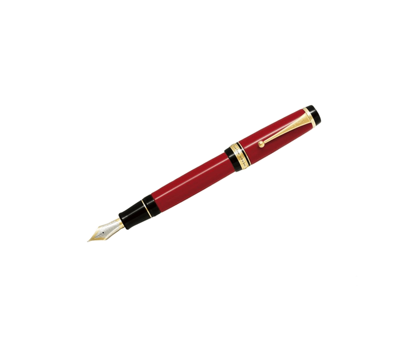 Stilou-Pilot-Custom-Urushi-varf-mediu-rosu