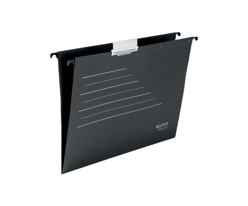 Dosar-suspendabil-Leitz-Recycle-carton-reciclat-A4-negru