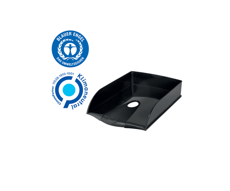Tavita-documente-Leitz-Recycle-PS-reciclat-A4-negru