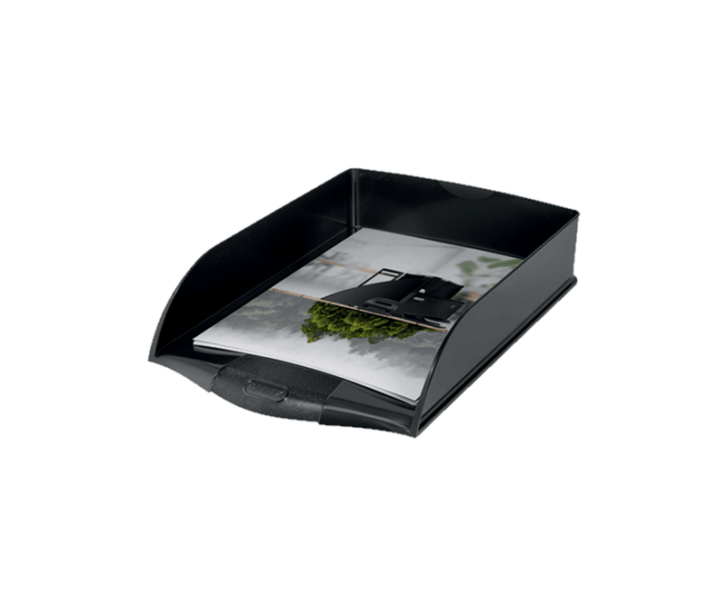 Tavita-documente-Leitz-Recycle-PS-reciclat-A4-negru