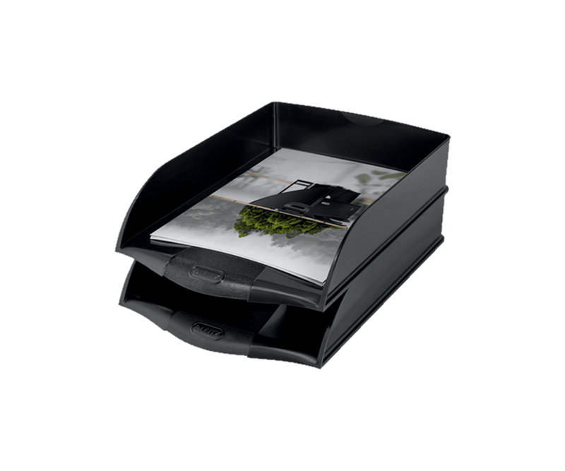 Tavita-documente-Leitz-Recycle-PS-reciclat-A4-negru