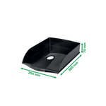 Tavita-documente-Leitz-Recycle-PS-reciclat-A4-negru
