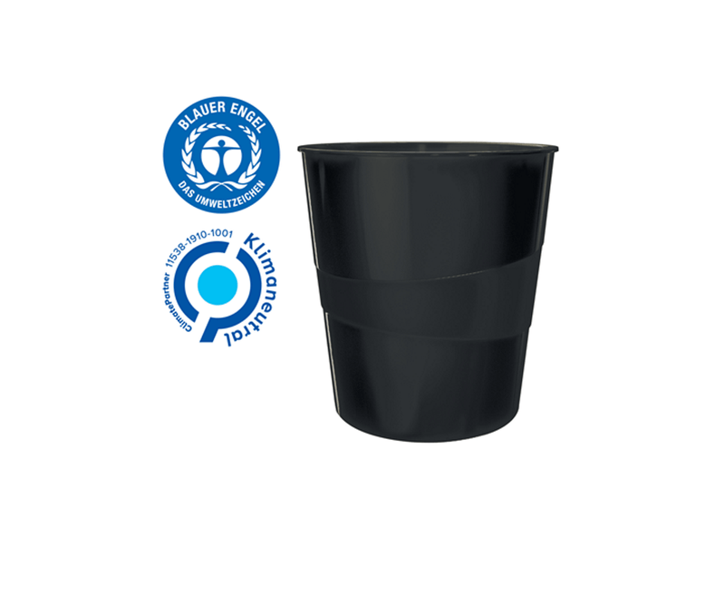 Cos-hartii-Leitz-Recycle-PP-reciclat-15l-negru